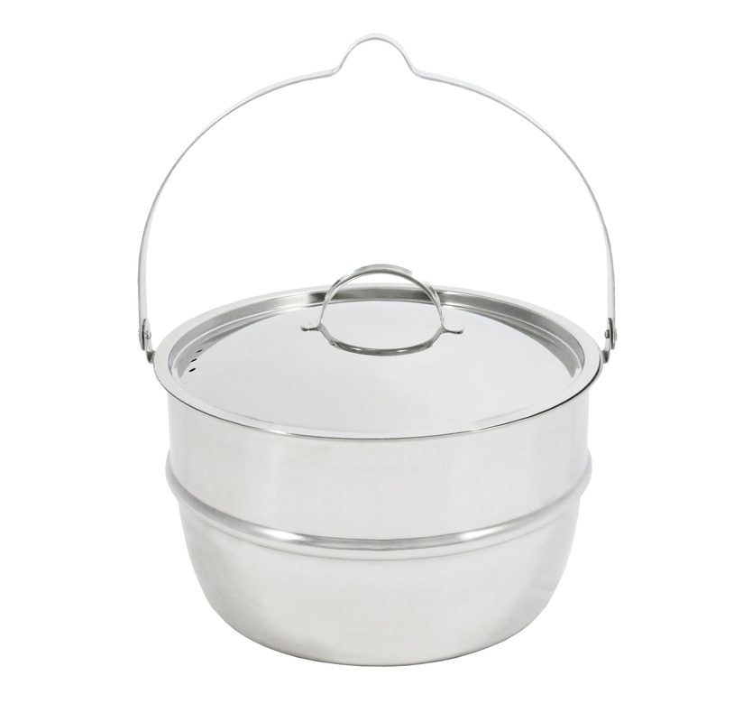 Kasserolle med lokk, 2,3 l Rustfritt