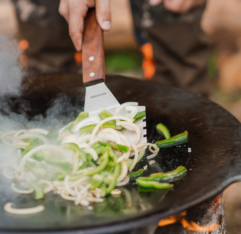 Stekespade Universal Rustfritt/ask