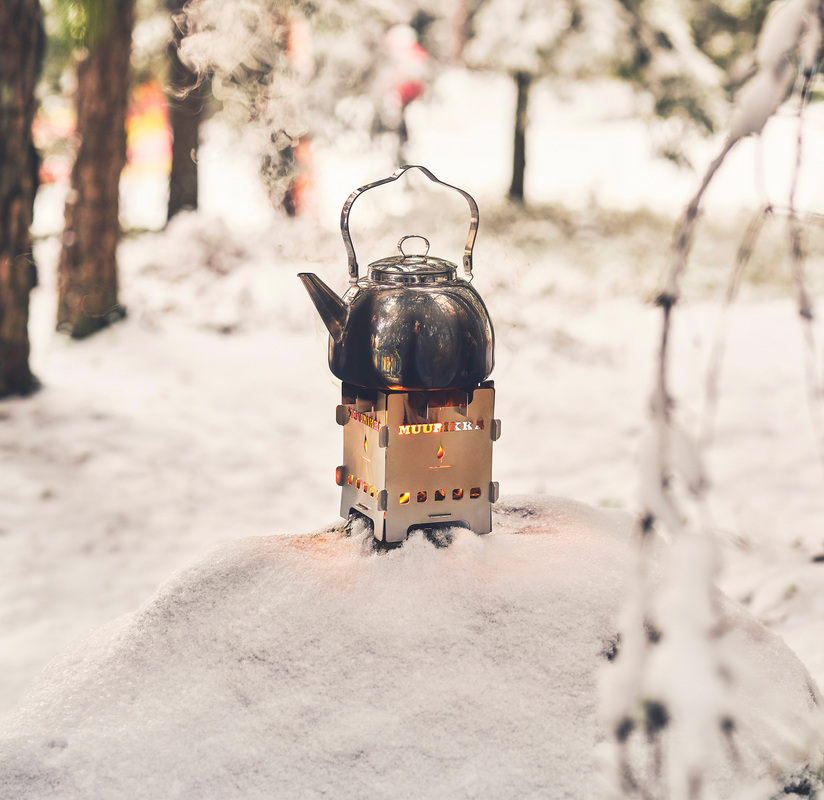 Villmarkskjøkken sammenleggbart Rustfritt