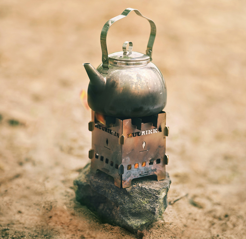 Villmarkskjøkken sammenleggbart Rustfritt