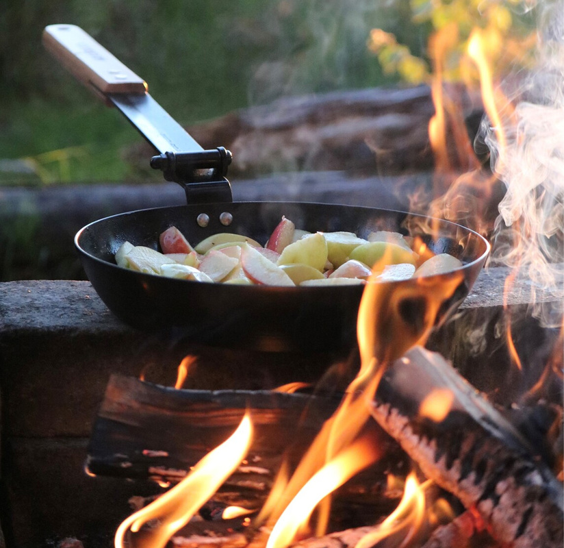 Stekepanne Piknik Kullstål 42 cm