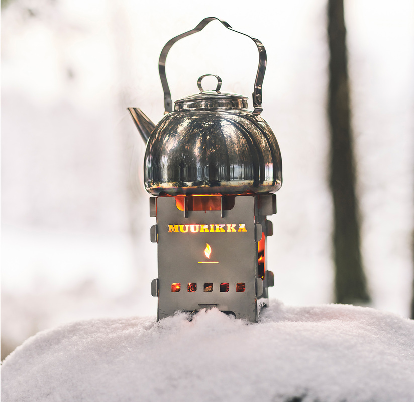 Villmarkskjøkken sammenleggbart Rustfritt