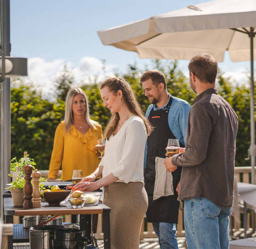 Stekehellesett WG Sort 58 cm