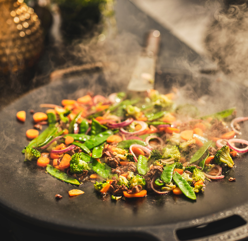 Stekehelle uten ben Varmvalset stål 58 cm