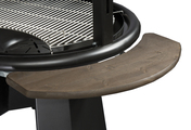 Sidebord til bålgrill BBQ Brun