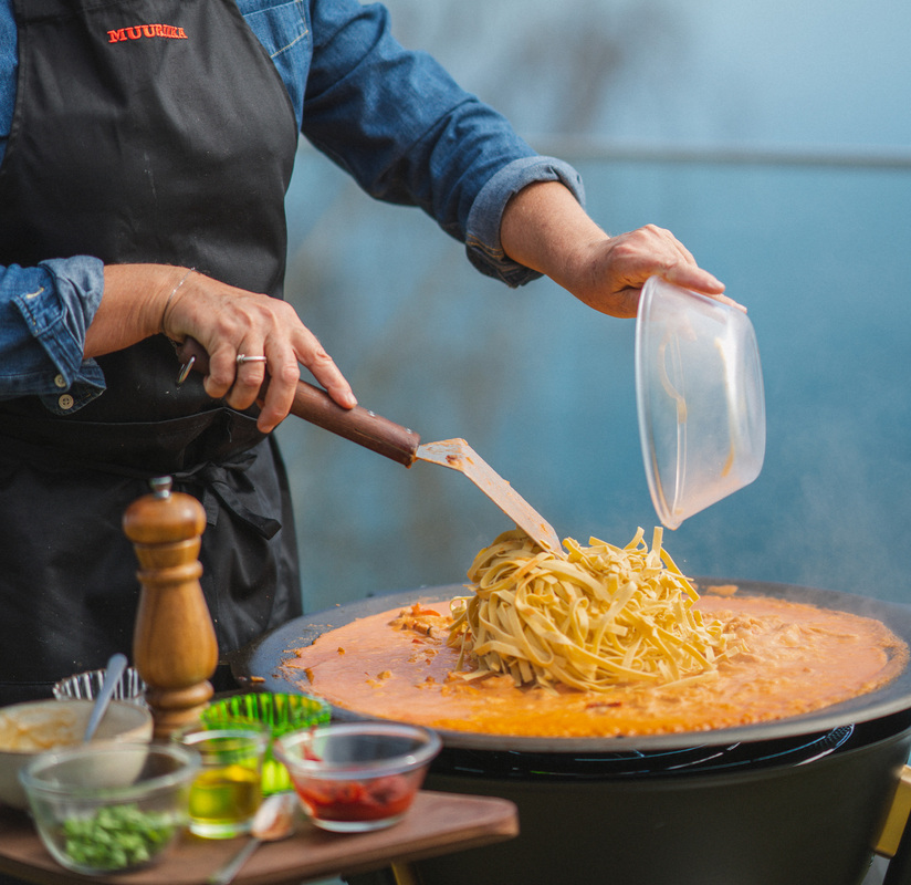 Grill- og stekespade Rustfritt/ask