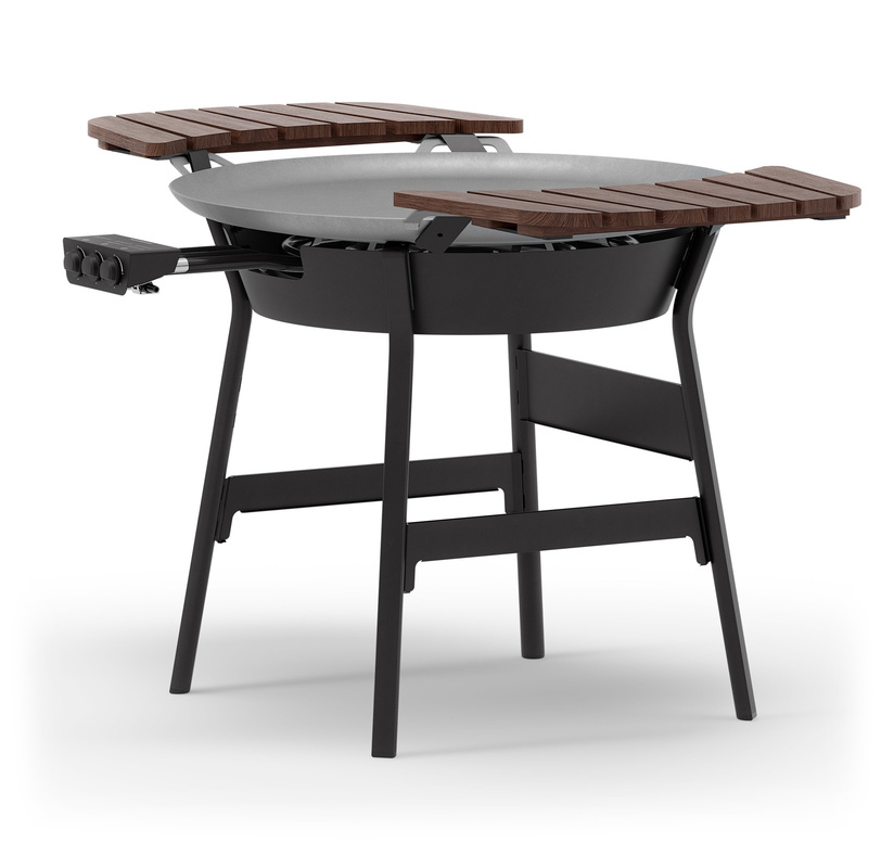 Stekehelle sett gass LL Sort 100 cm