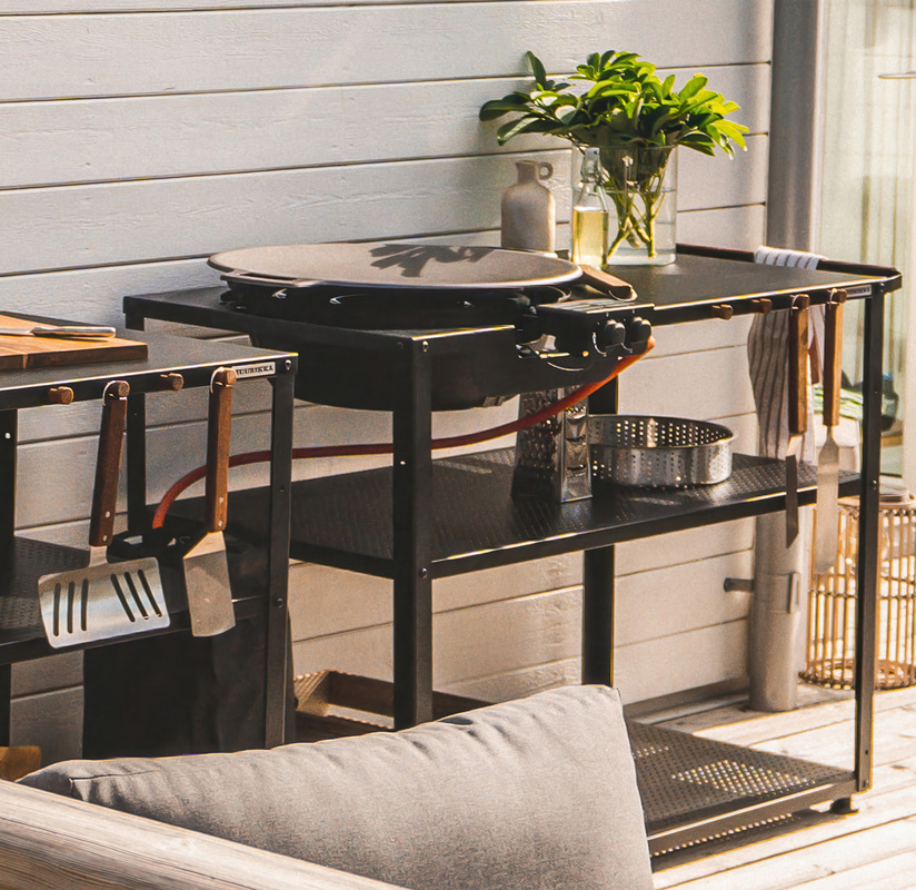 Stekehellesett WG Sort 58 cm