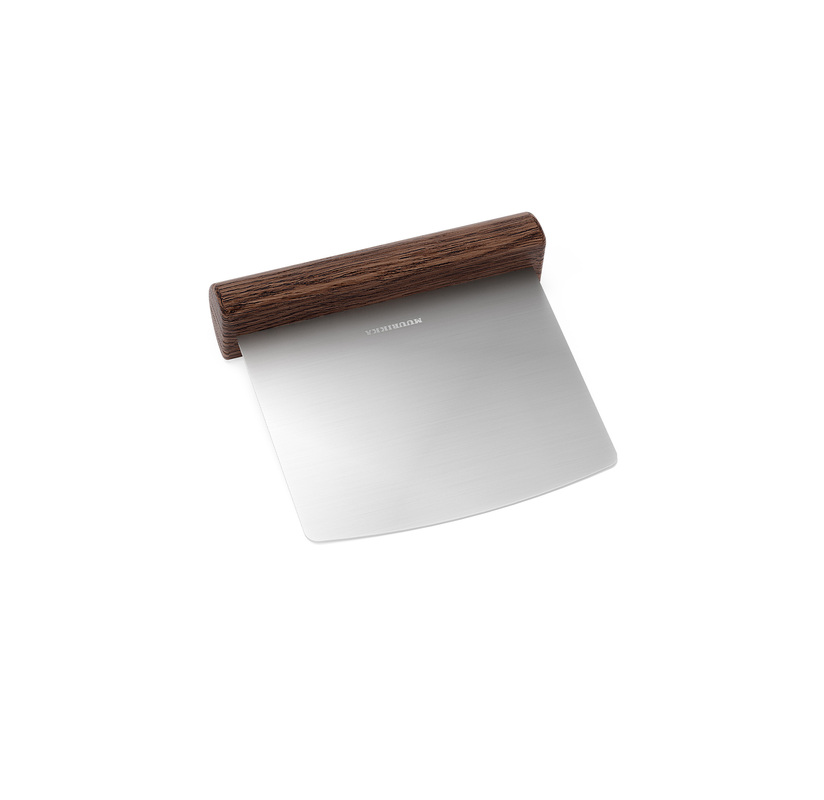 Grill- og stekehelleskrape Rustfritt/ask