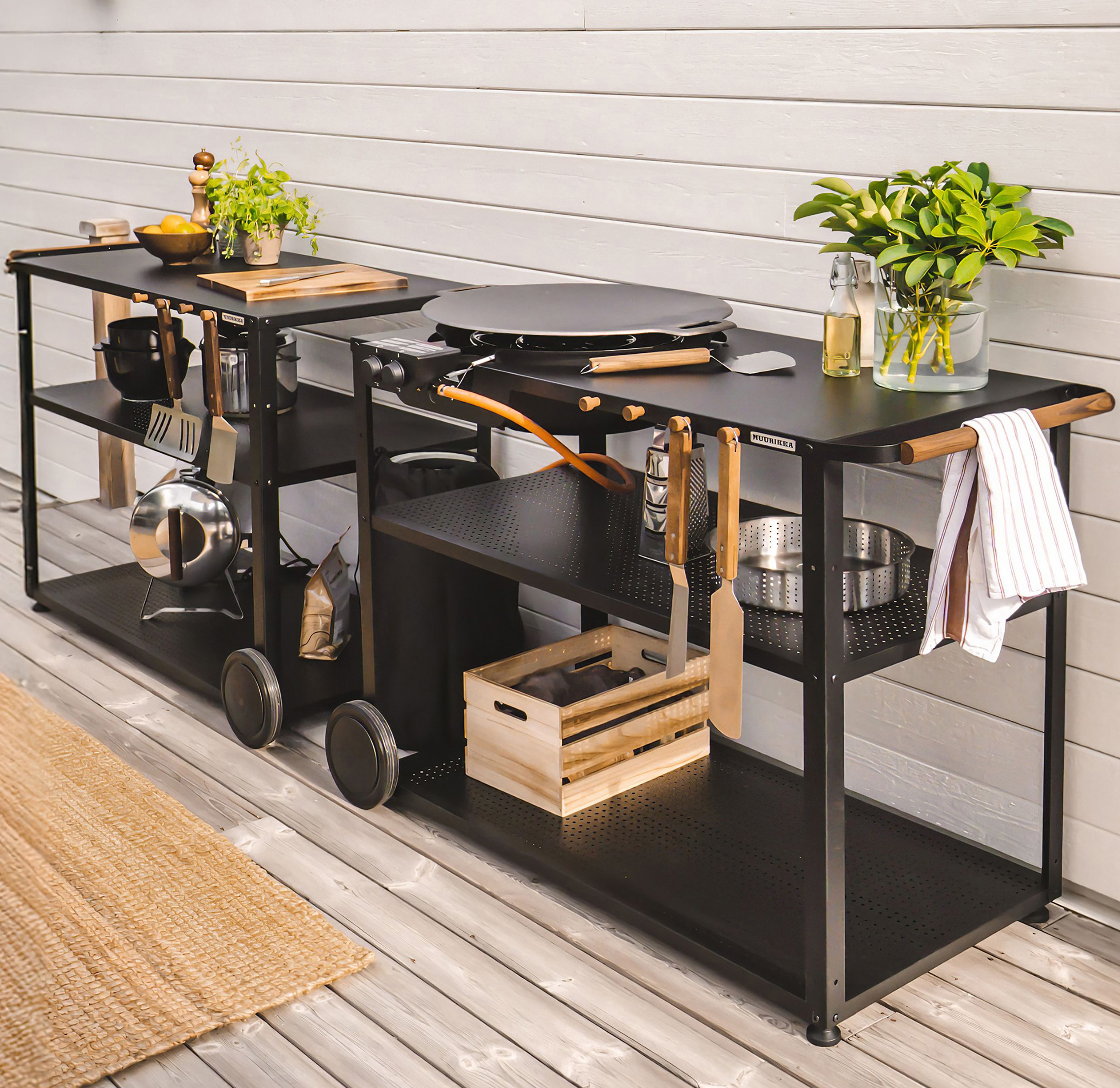 Stekehellesett WG Sort 58 cm | Muurikka